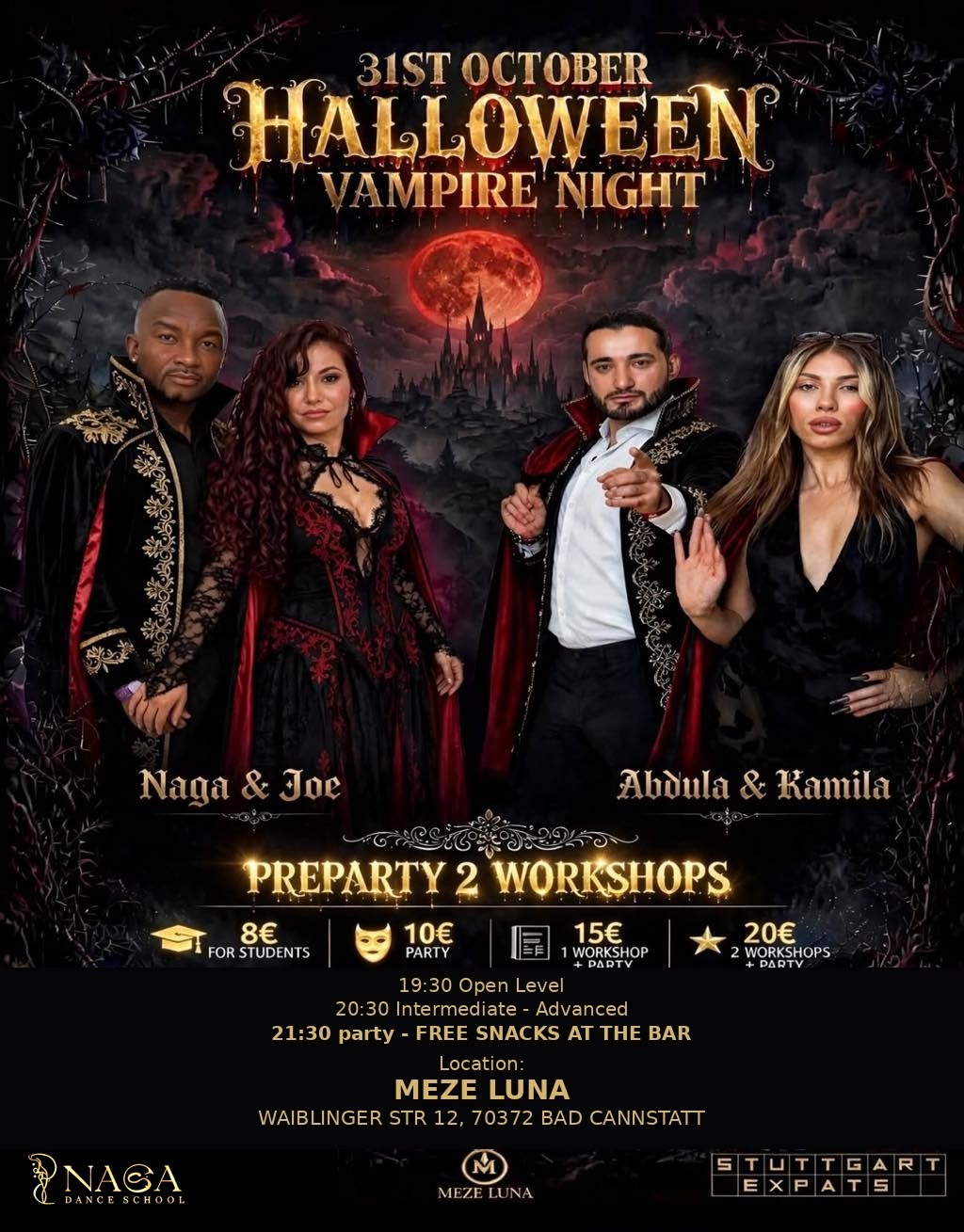 Vampire Halloween Night